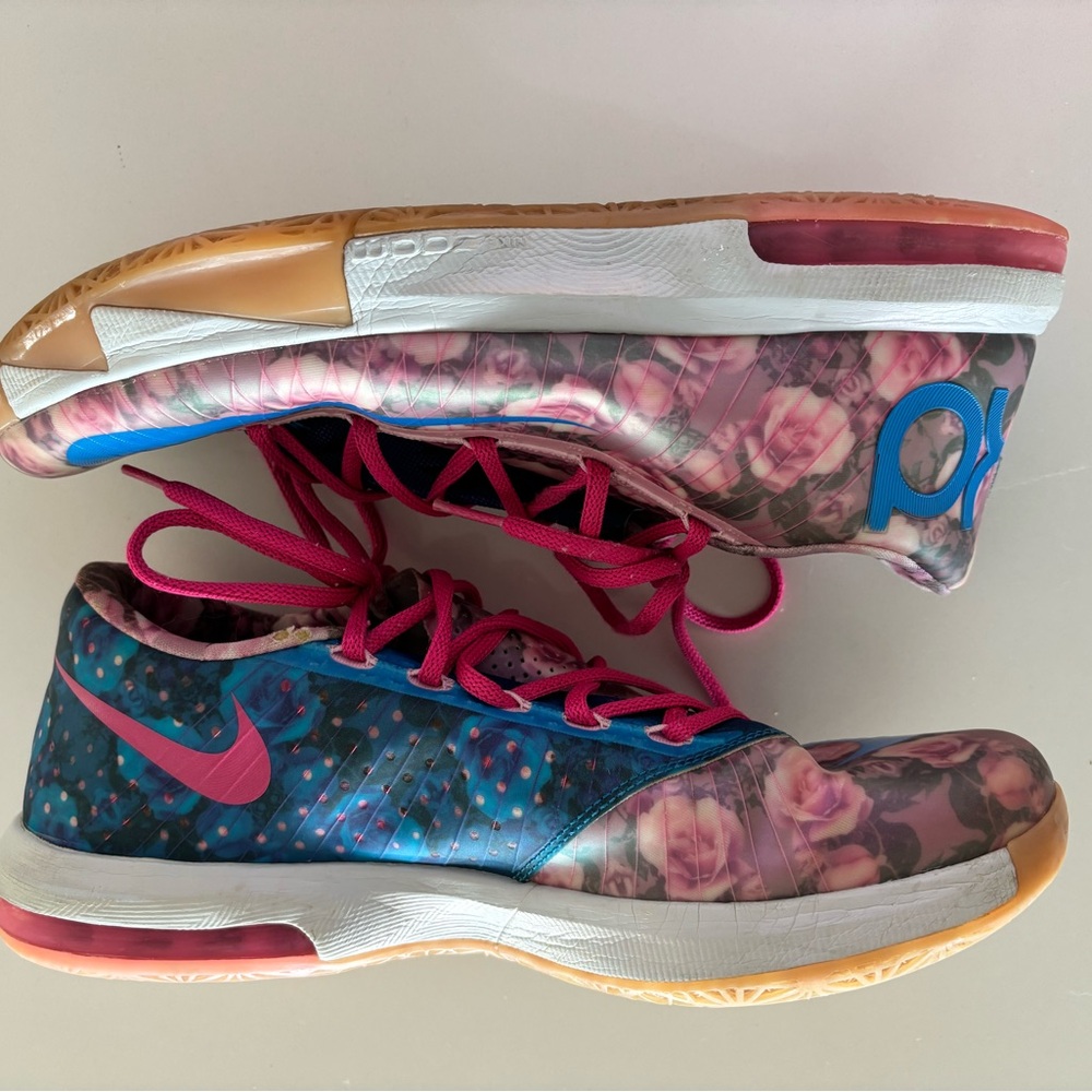 Nike KD 6 Supreme Aunt Pearl Mens Size 11